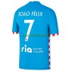 Maillot de Supporter Atlético Madrid Joao Felix 7 Troisième 2021-22 Pour Homme